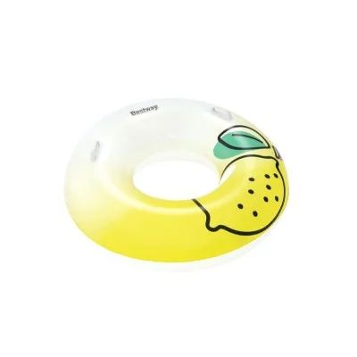 Bestway &phi;1.14m fresh squeezed lemon swim tube (1 swim tube, repair patch.) age 12